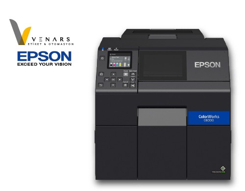 EPSON CW-6000Ae RENKLİ ETİKET YAZICI